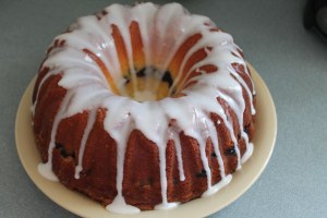 Blueberry Buttermilk Pound Cake