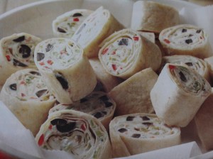 Black Olives Cream Cheese Pinwheels