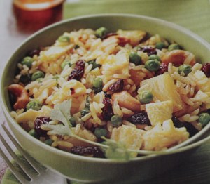 Fried Rice w/Pineapple Currie