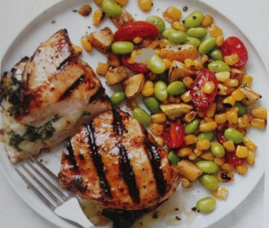 Grilled Pepper Jack Chicken