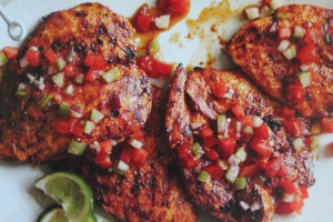 Grilled Chile Rubbed Chicken