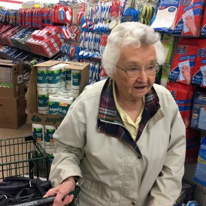 Taking my mom shopping!