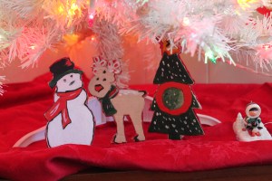 Our Christmas ornaments.