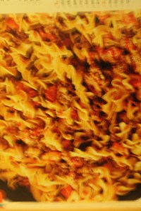 Beef Chili Noodle Skillet