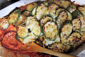 Zucchini and Onion Gratin