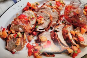 Prosciutto Wrapped Pork Chops