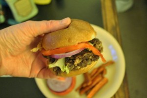 My Black Bean Burger