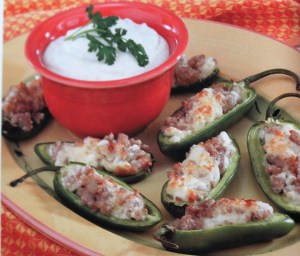 Sausage Stuffed Jalapenos