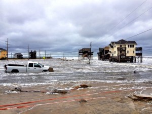 Flooding in Hatteras.