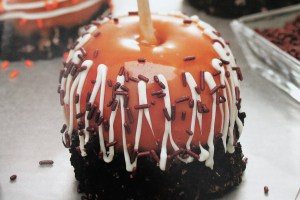 Monster Caramel Apples